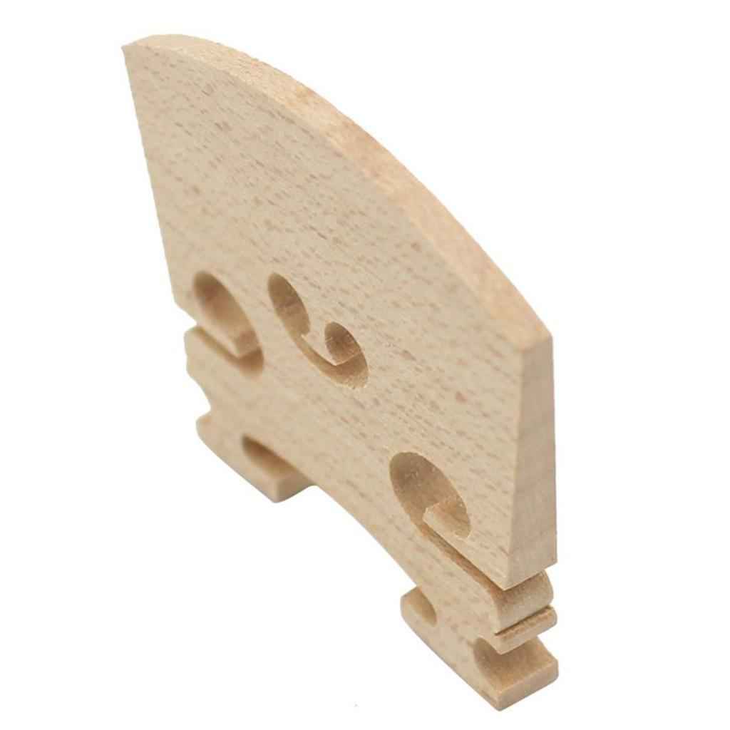 5PCS Maple Wood Violin Bridge for 4/4 Full Size Violin Replacement Durable