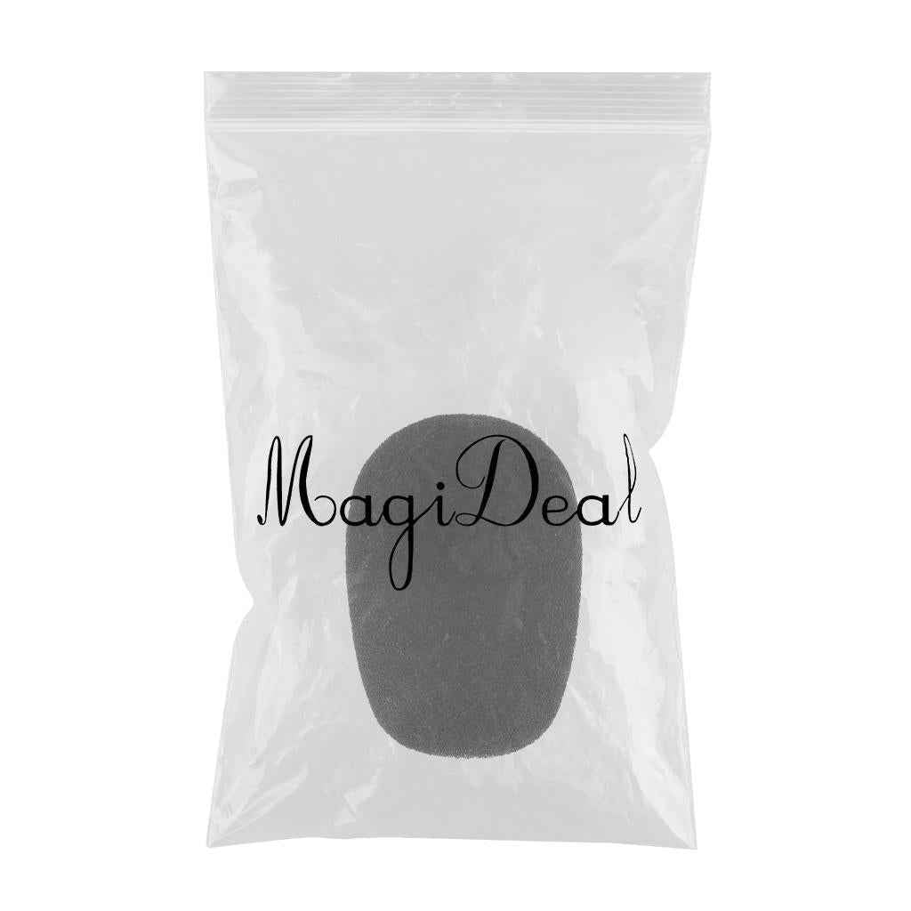 Mini Condenser Microphone Sponge Windshiled Windscreen Mic Cover - Black