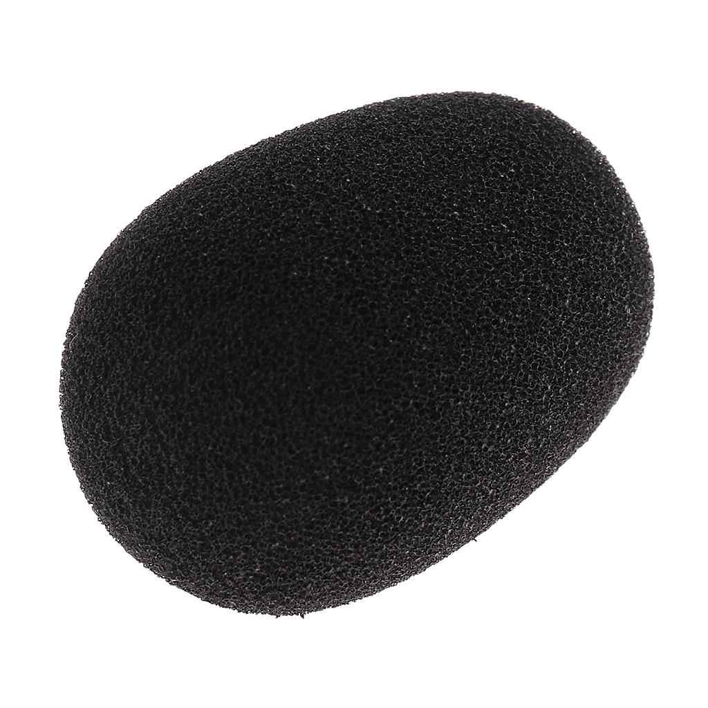 Mini Condenser Microphone Sponge Windshiled Windscreen Mic Cover - Black