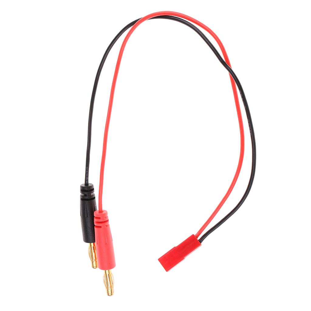 2x25cm JST to 4.0 Banana Plug Balance Charge Cable for RC Quadcopter Aircrafts