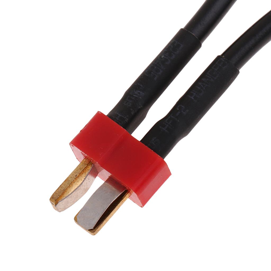 4xT Plug Serial Battery Connector Cable 14AWG for RC LiPo Battery Connector