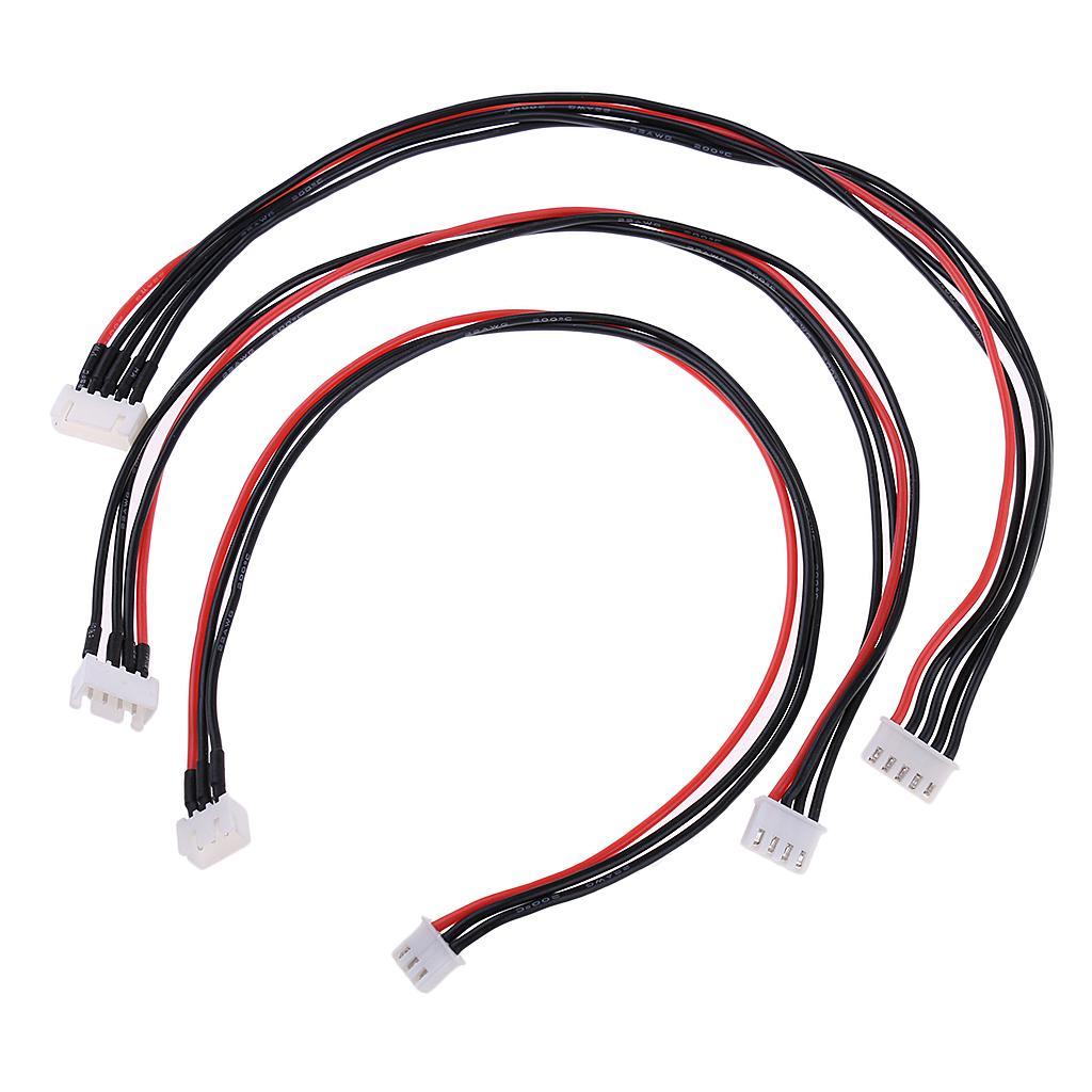 2S 3S 4S 30cm Lipo Balance Wire Extension Charged Cable for Battery Charger