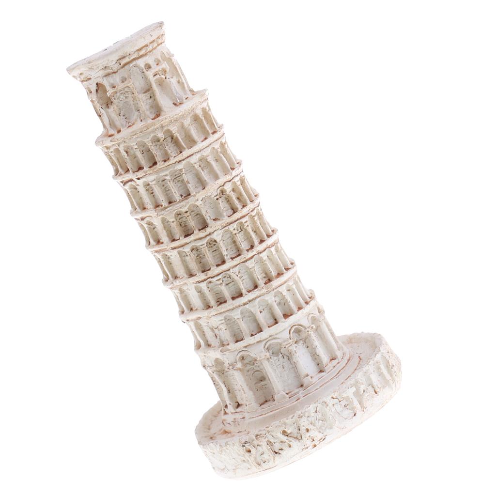 4xDIY Kit Resin Tower of Pisa Italy Building Model Scene for Diorama Landscape