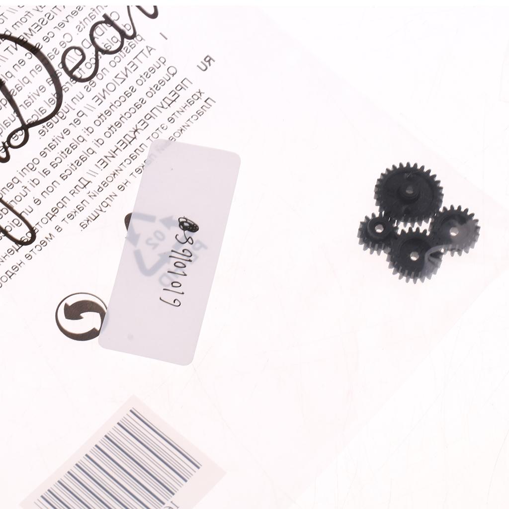 3x4pcs Motor Gears 15T 19T 21T 27T Pinion for 1/28 WLtoys RC Crawler Car Parts