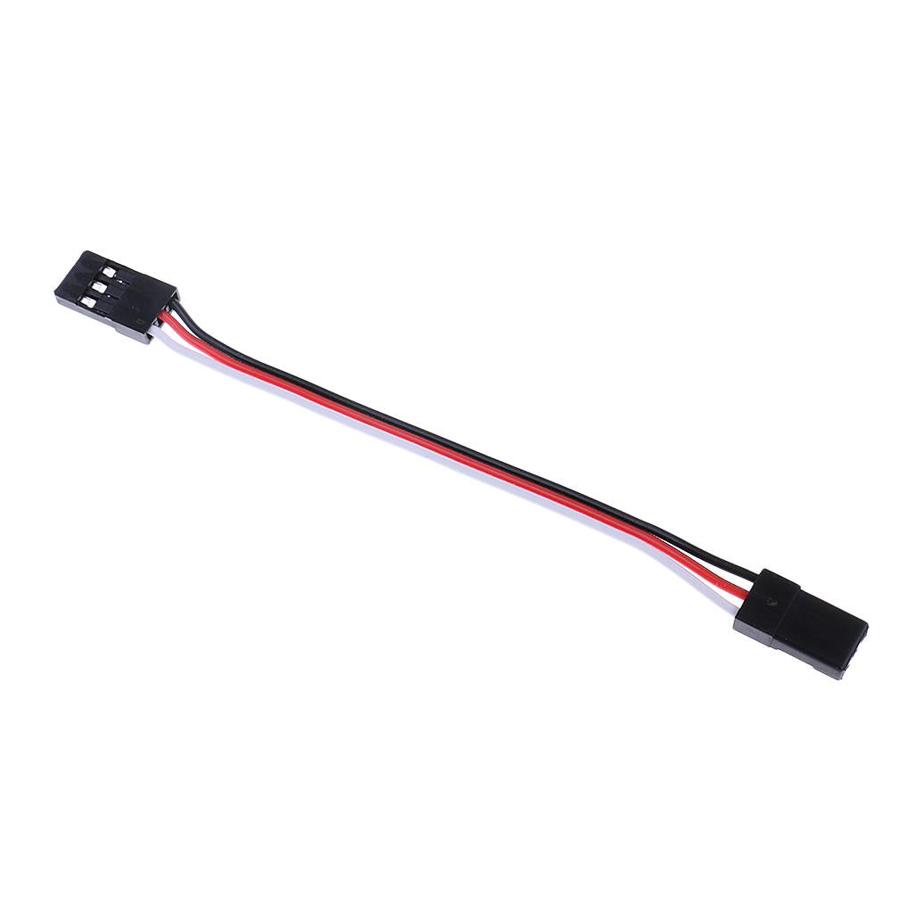 4x100mm RC Airplane Servo/Receiver Connect Cable Male to Male JR Extended Wire