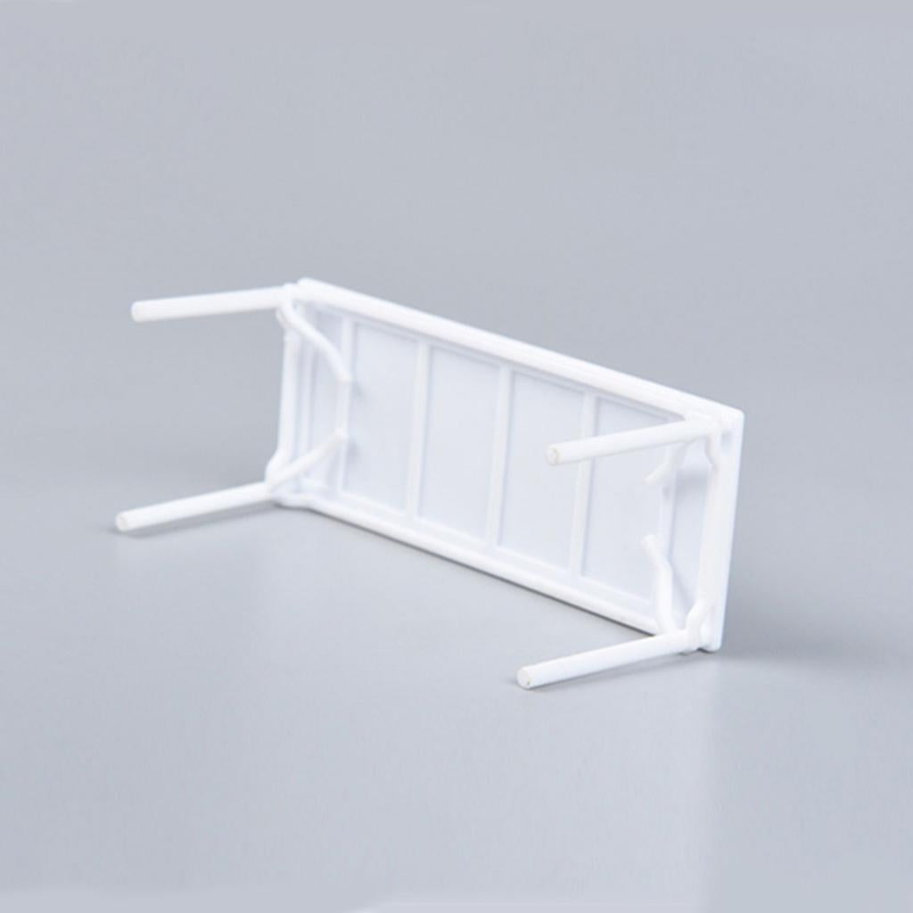 2x1/25 DIY Assembly Furniture Table Desk Model for Miniature Scenery Building