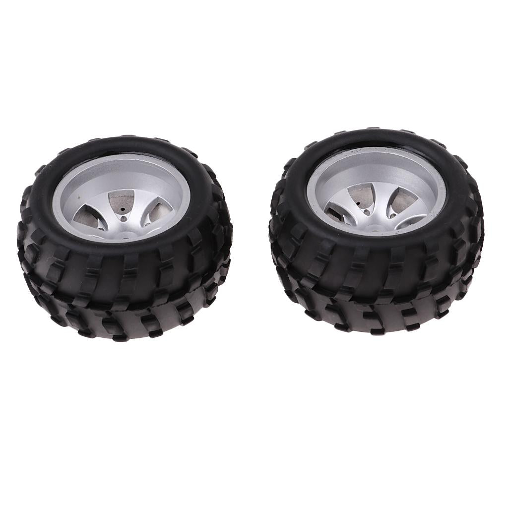 4Pcs Wheel Rim Tire Tyres for WLtoys A979 A979-B A979-A A979-01 RC Truck Car