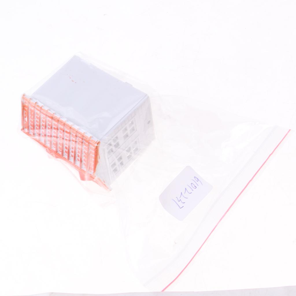 2xSmall House Villa Model DIY Building Sand Scene Accessories