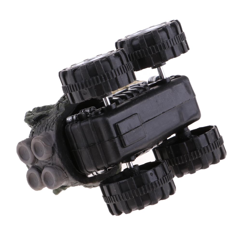 3xSimulation Mini Dinosaur Car Models Pull Back Car Toys Gift for Kids Toy B