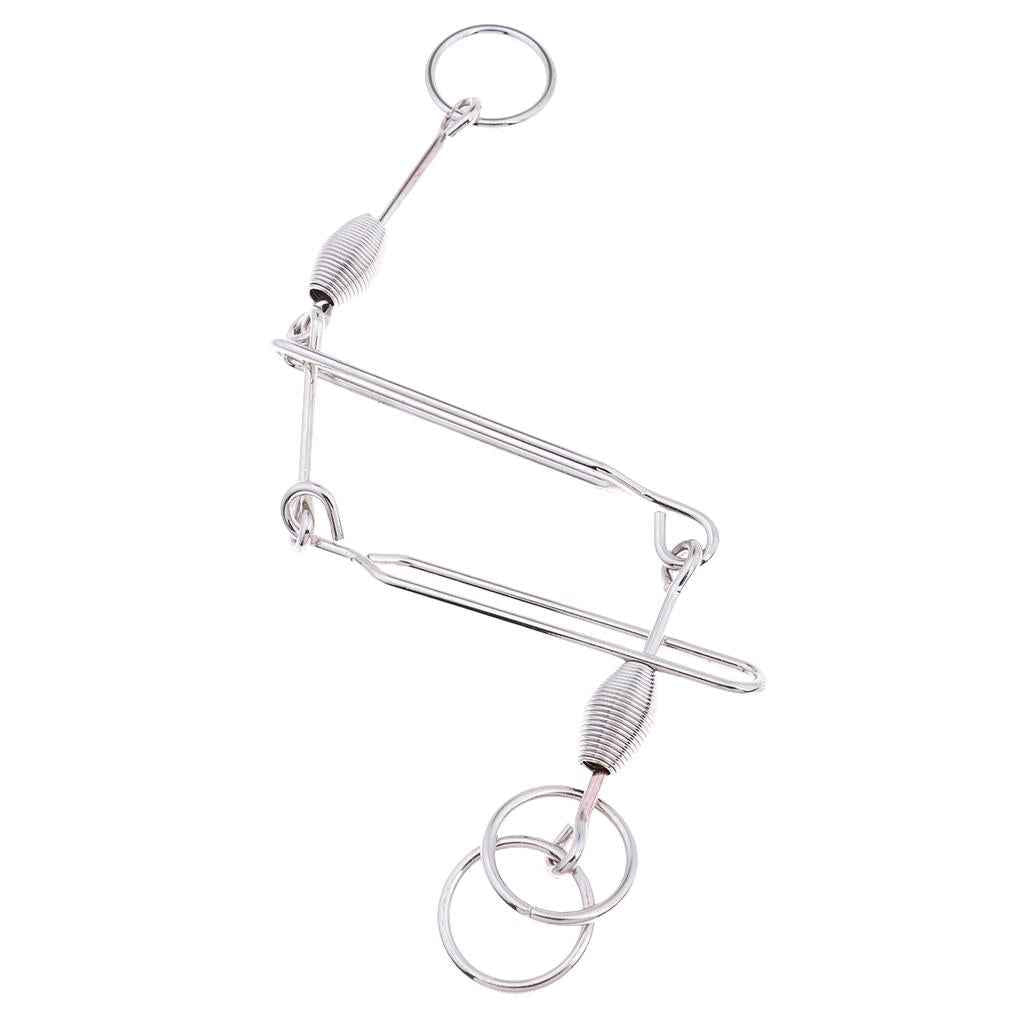 Metal Chinese Rings Unlock Puzzle Brain Teaser Child Adult Educational Toy