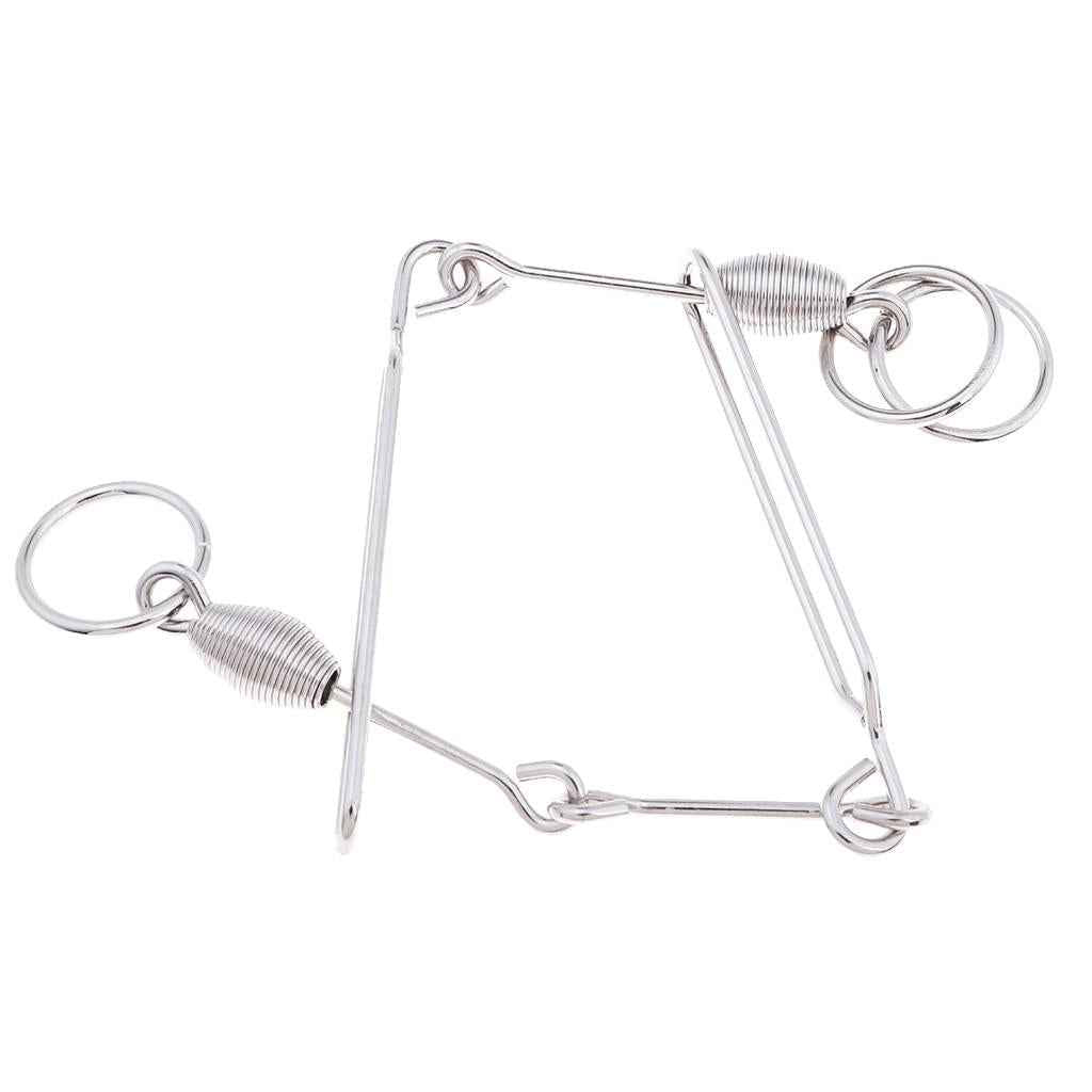 Metal Chinese Rings Unlock Puzzle Brain Teaser Child Adult Educational Toy