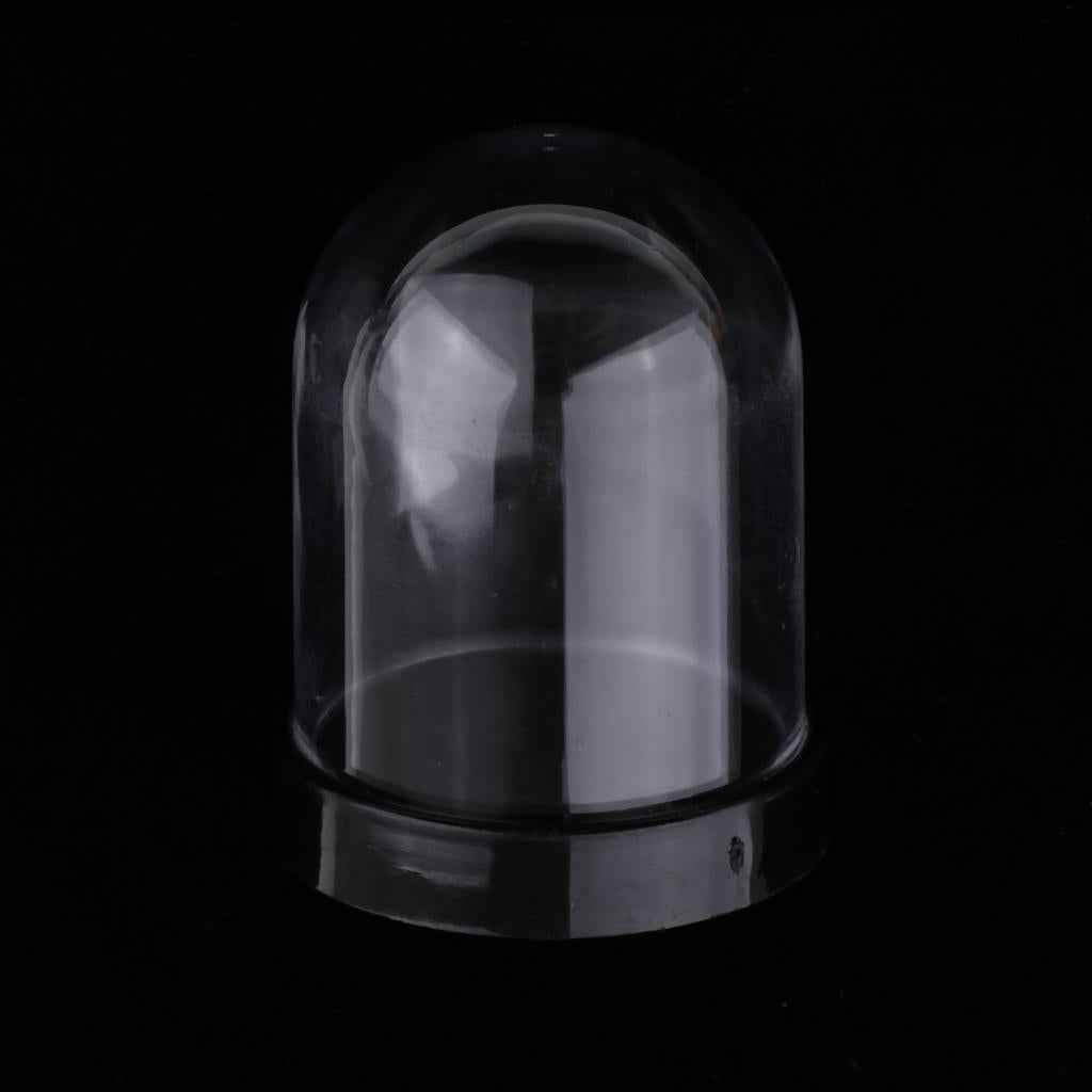 Clear Acrylic Case Box Dustproof Cover for Miniature Doll Figure Model 7cm