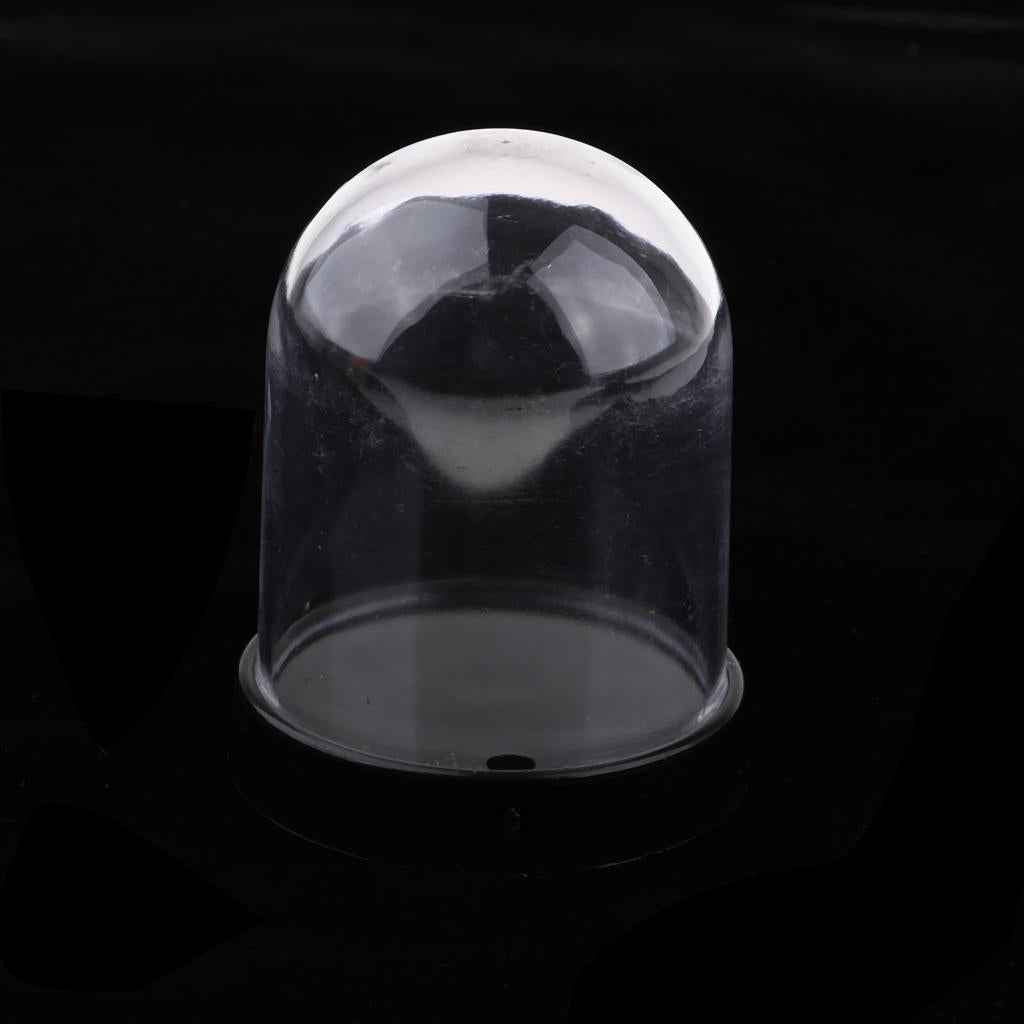 Clear Acrylic Case Box Dustproof Cover for Miniature Doll Figure Model 7cm