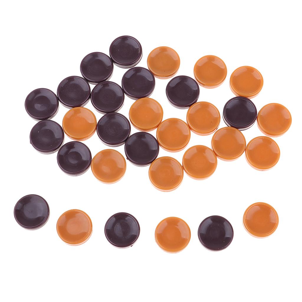 4xDraughts&Checkers&Backgammon Chess Game Chessman Board Game Accessory Toys