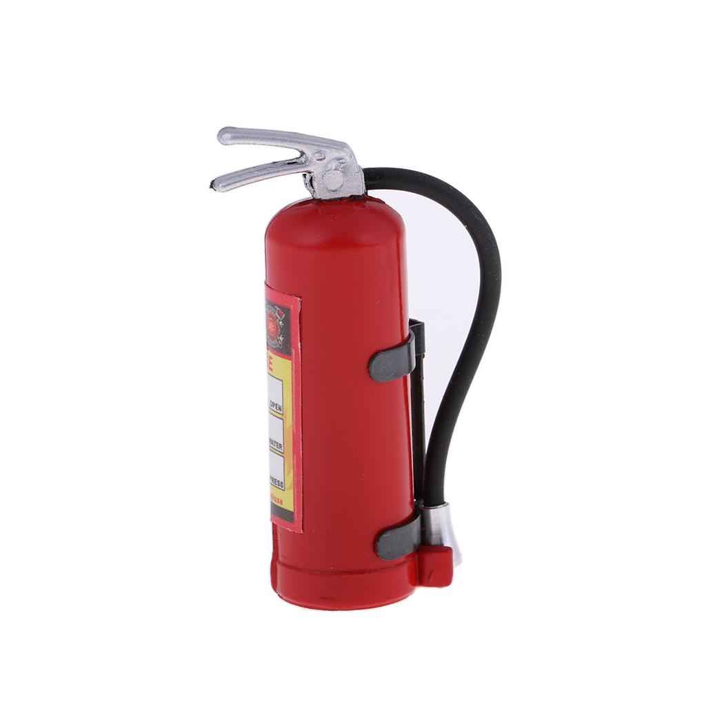 1/8 1/10 Scale Fire Extinguisher for Axial SCX10 D90 D110 RC DIY Accessory