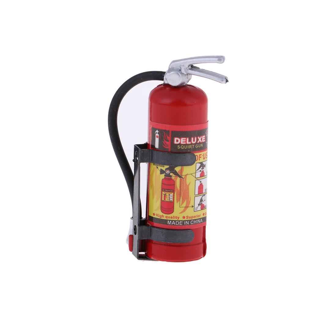 1/8 1/10 Scale Fire Extinguisher for Axial SCX10 D90 D110 RC DIY Accessory