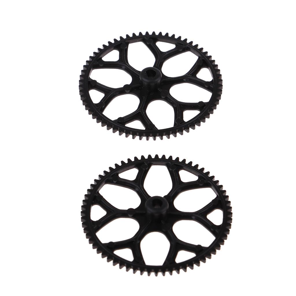 4x2Pcs Gears Spare Parts 32mm for Wltoys XK K123 K124 V931 RC Helicopters