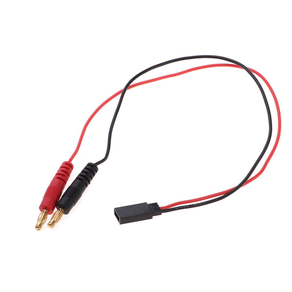 3xFemale Dupont to 4.0mm Banana Plug 20AWG Cable Connector for RC Lipo Battery