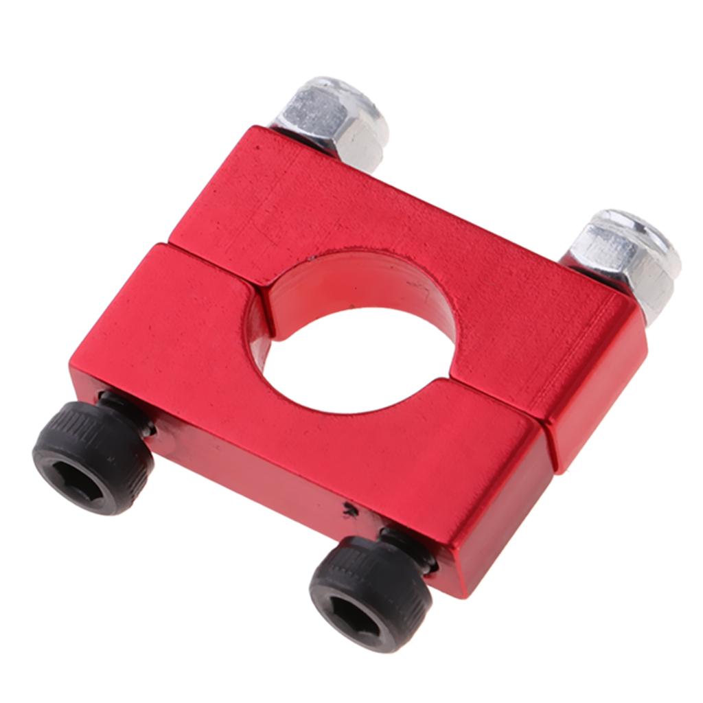 2xMulti-axis Pipe Clamp Carbon Fiber Tube Aluminum Alloy Clamp Clip 10mm