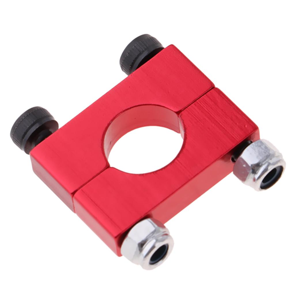 4xMulti-axis Pipe Clamp Carbon Fiber Tube Aluminum Alloy Clamp Clip 10mm