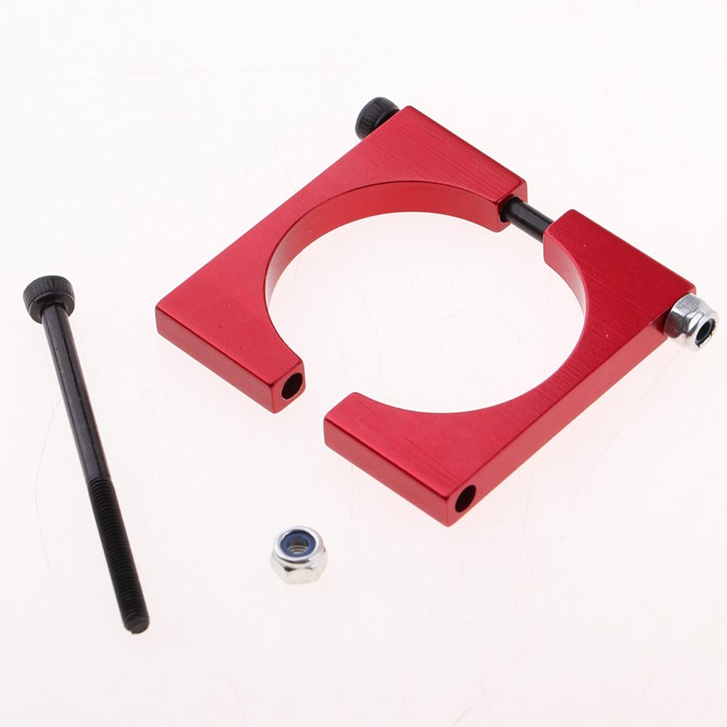 2xMulti-axis Pipe Clamp Carbon Fiber Tube Aluminum Alloy Clamp Clip 10mm