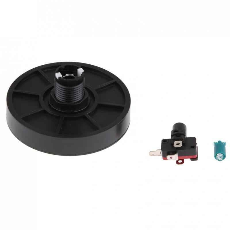 Dome Shaped Jumbo LED Illuminated Self-resetting Push Button Switch Green
