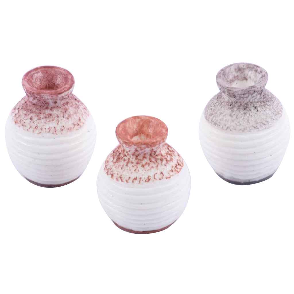 6Pcs Creative Miniature Vase Model Dollhouse Accessories