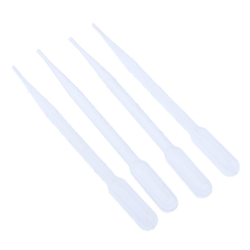 4x4 Pieces UA15 Model Coloring Painting Dropper Suction Tube with Scale 3ml