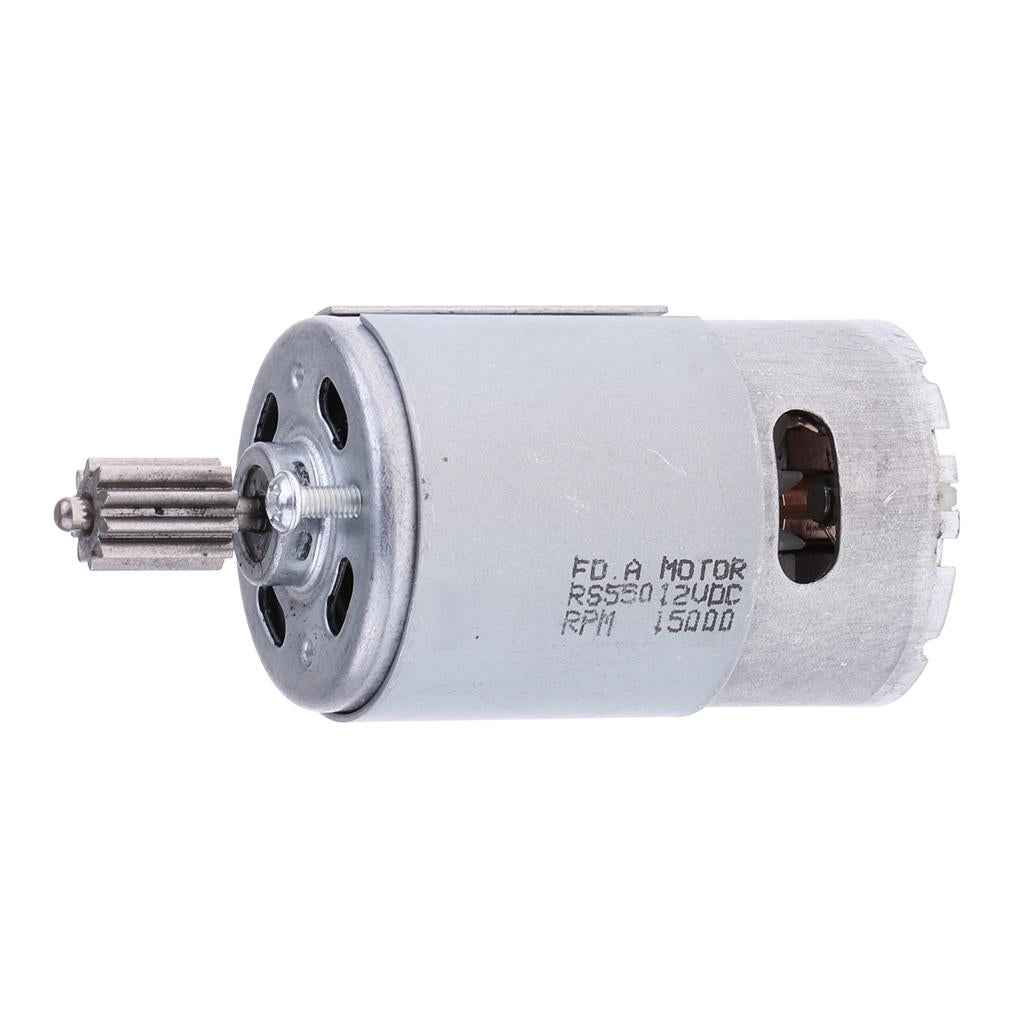 Motor Gearbox Accessory Children Electric Car DC Motor 12V 550 10 Tooth