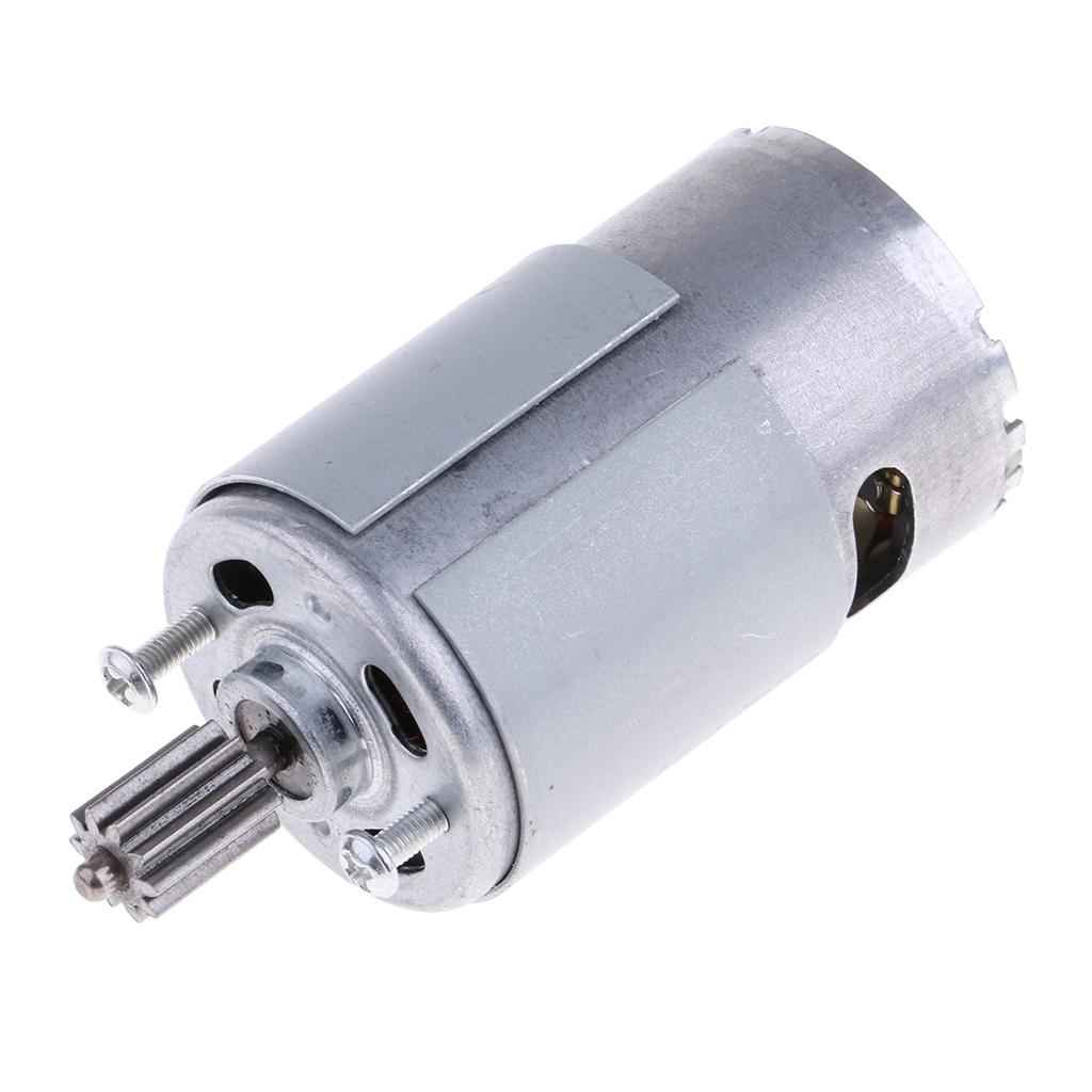 Motor Gearbox Accessory Children Electric Car DC Motor 12V 550 10 Tooth