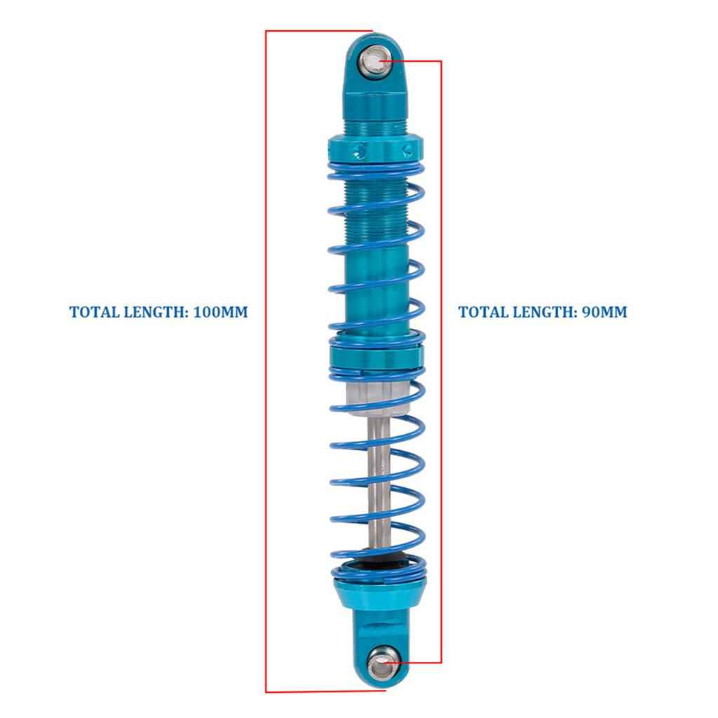 RC Car Metal Shock Absorber Damper for 1/10 Truck Crawler DIY Parts 90mm