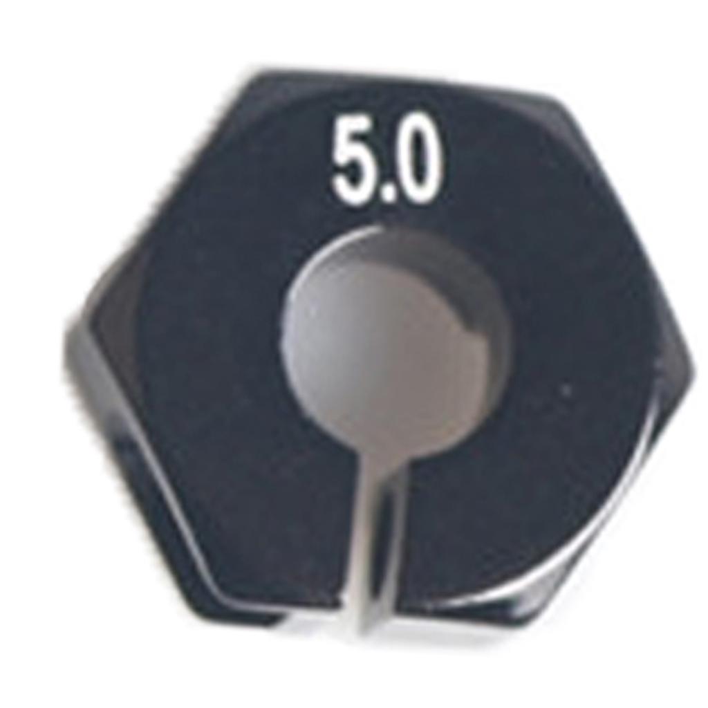 4x12mm Upgrade Parts Hex Wheels Base Coupler 5.0 Thick For HSP RC Parts Black