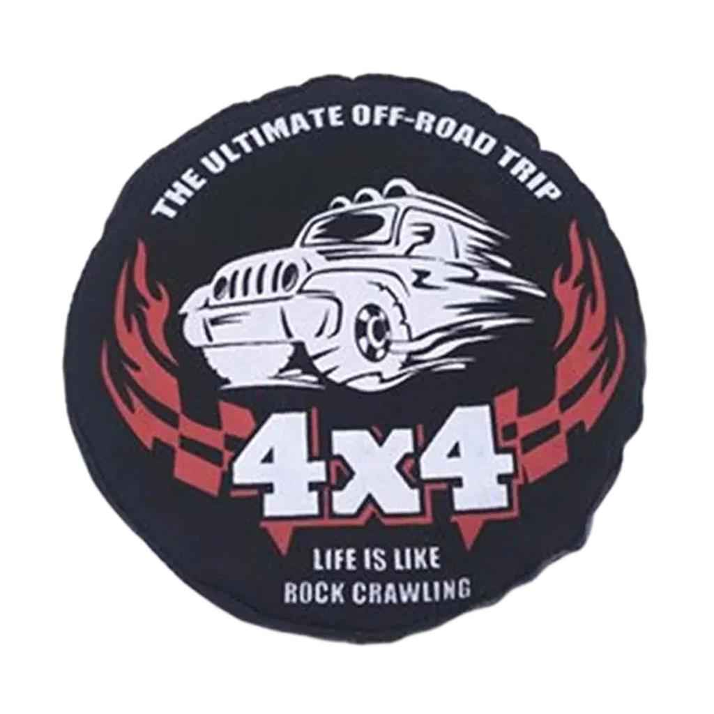 RC Tyre Tire Cover 1/10RC Car Accessories 4x4 Pattern Decor TRX4 AXIAL SCX10