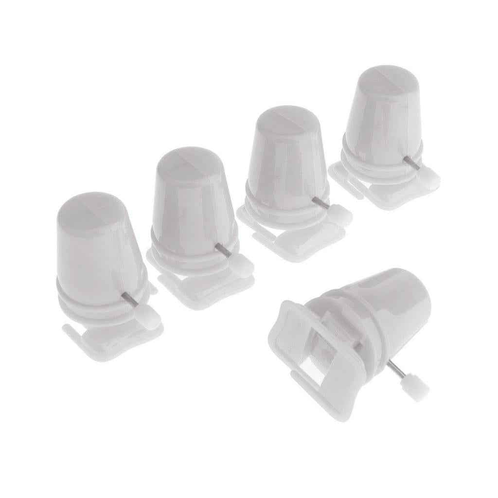5X Clay DIY Hand Fittings Walking Machine for Mini Walking Robots White