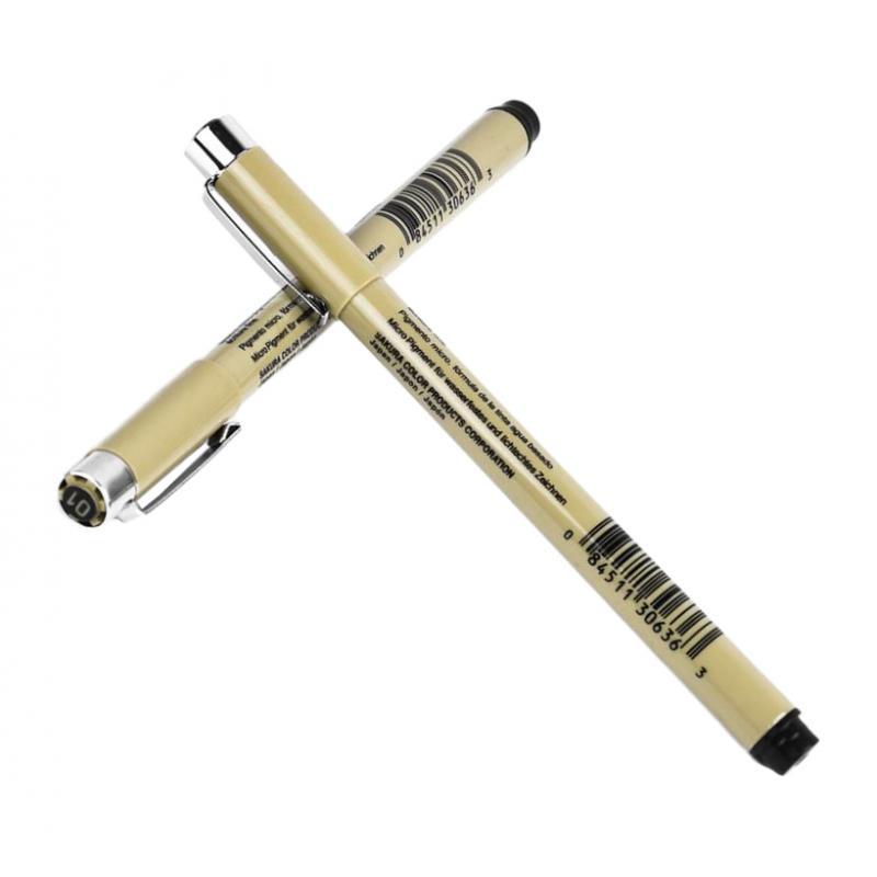 4x2Pack of Graphic Thin Line Drawing Pen for Pen Paint Connection Line 0.25mm