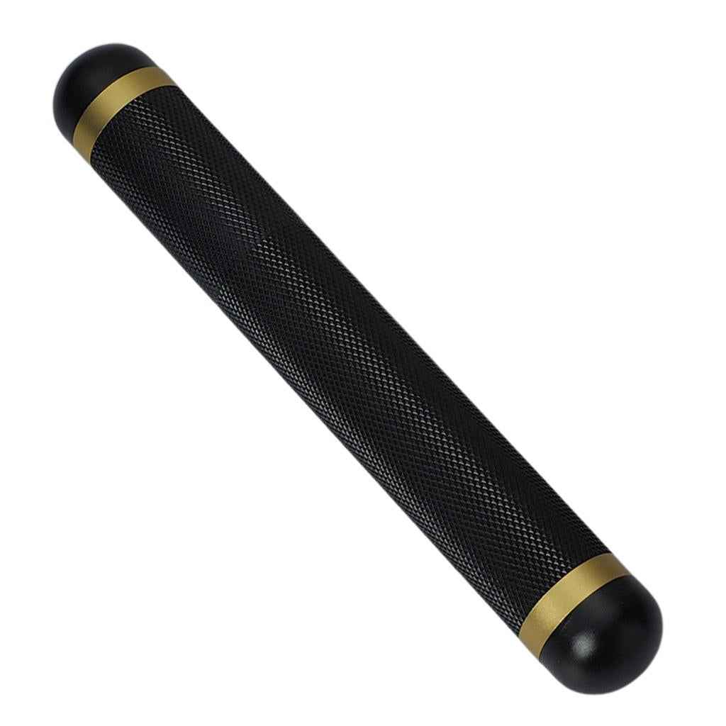 Classic Aluminum Travel Cigar Tube Humidor Holder Cigar Case Black