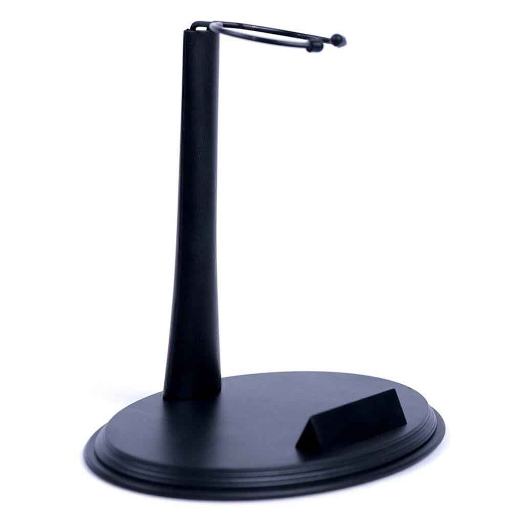 1/6 Scale Display Stand Holder fit for Action Figure Black U-Type+Ring-Type