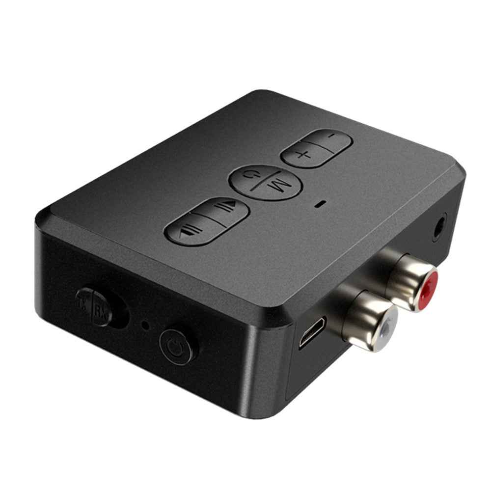 RT01 Bluetooth-compatible Transmitter + Receiver Portable Wireless Bluetooth-compatible Adapter Bluetooth-compatible Call Car Accessory