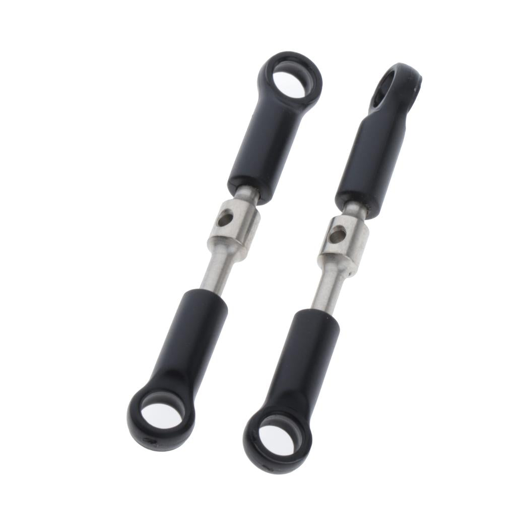 5x2pcs Metal Servo Linkage Pull Rods for Wltoys 144001 1/14 RC Buggy Parts