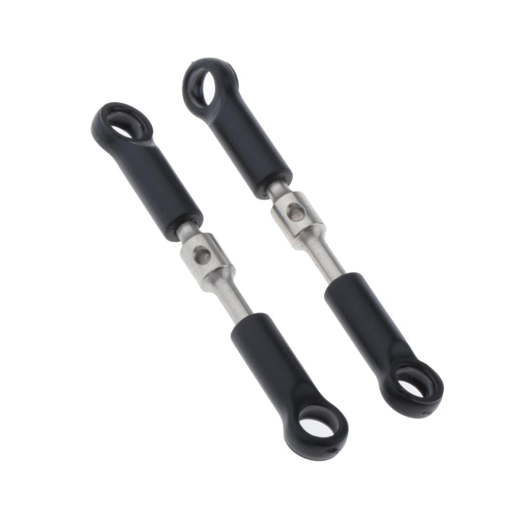 5x2pcs Metal Servo Linkage Pull Rods for Wltoys 144001 1/14 RC Buggy Parts