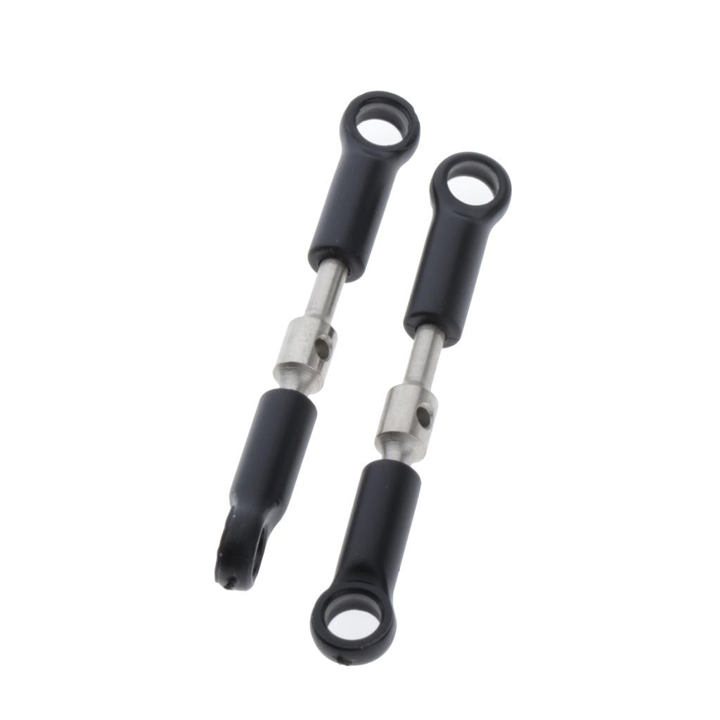 5x2pcs Metal Servo Linkage Pull Rods for Wltoys 144001 1/14 RC Buggy Parts