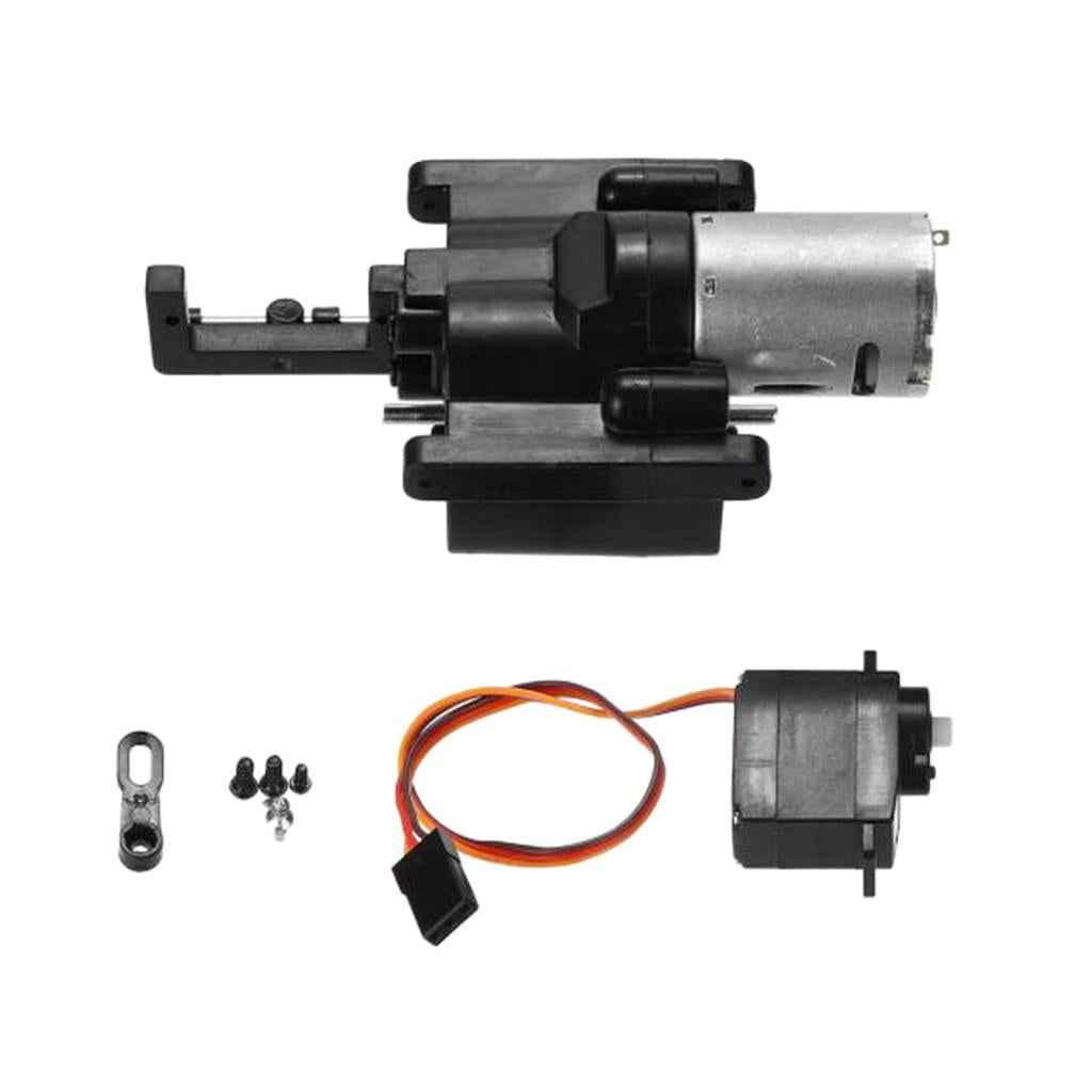 1/16 Metal RC Gearbox & Servo for WPL B16 B24 B14 C14 B36 JJRC Q60 MN35 MN66