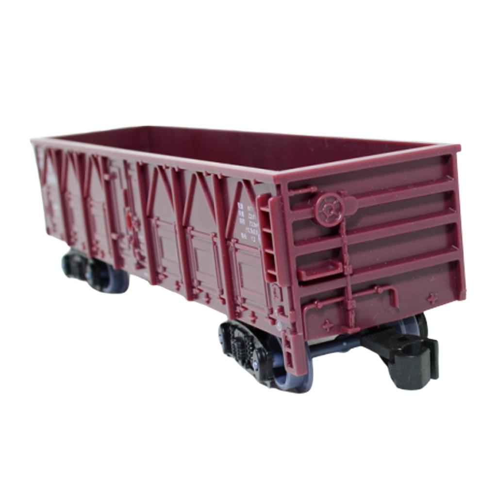 1:87 Simulation Train Model Carriage Kids Toy Electric Track Freight Cars D