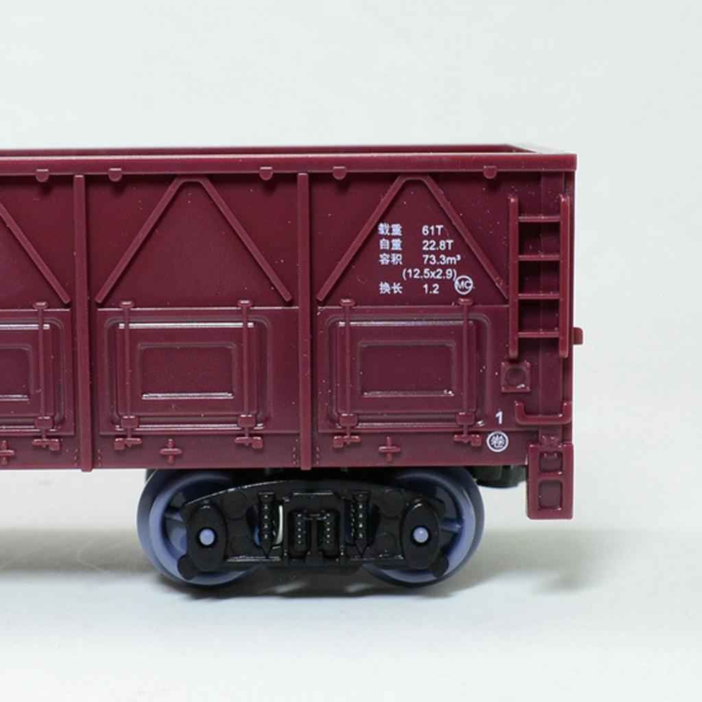 1:87 Simulation Train Model Carriage Kids Toy Electric Track Freight Cars D