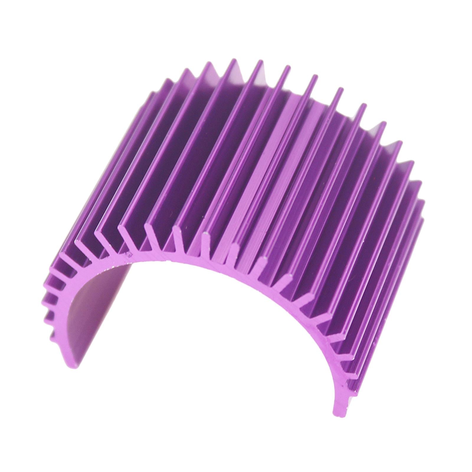 2x1/18 Scale WLtoys a959b 12428 124019 Motor RC Heatsink Heat Sink Purple