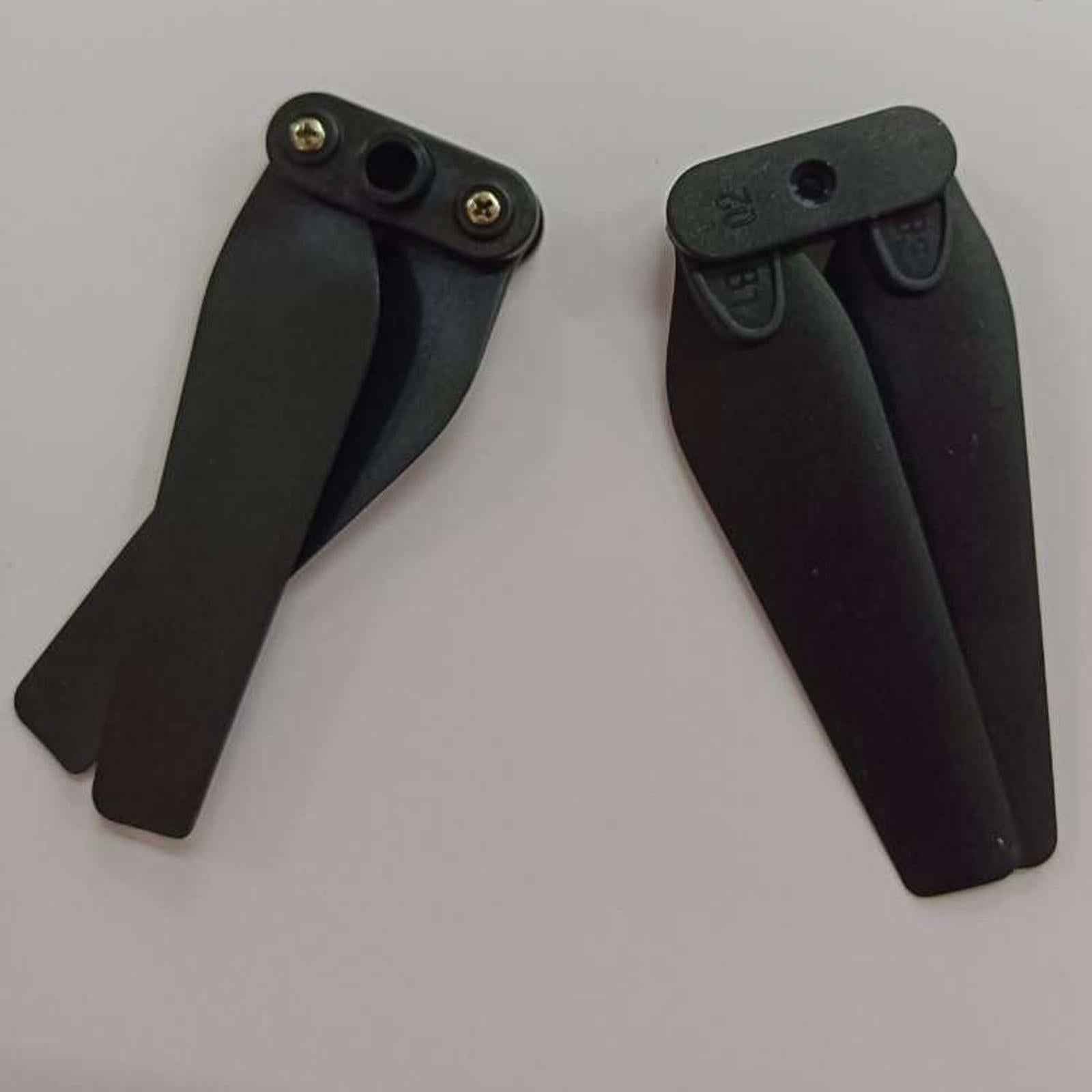 2 Pairs Propeller Props Blade for E88 Pro Mini Drone RC Quadcopter Gray