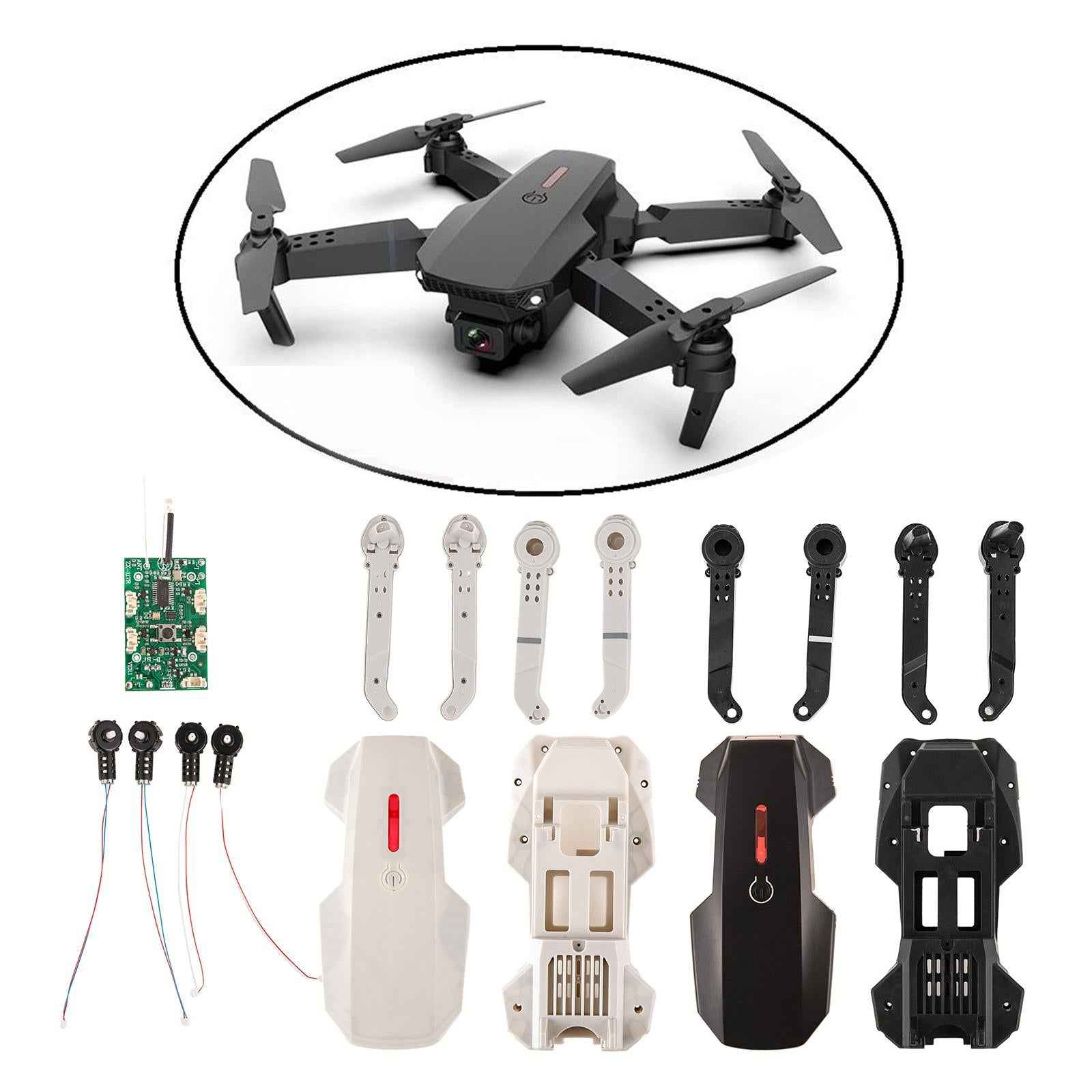 E88 Pro Drone Motor Replacement Parts Spare Parts