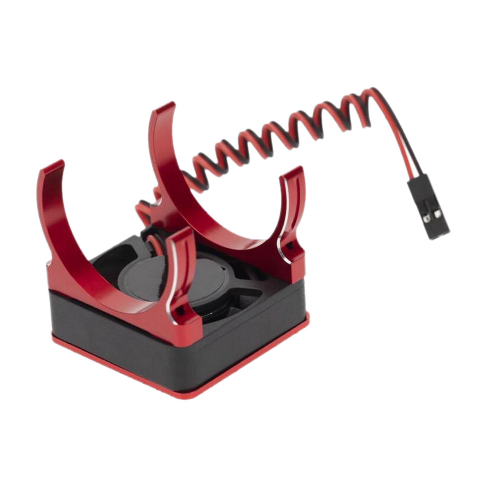 Alloy 1:10 Scale RC Cooling Fan for TRX4 SCXI10 1/10 RC Car Accessories red