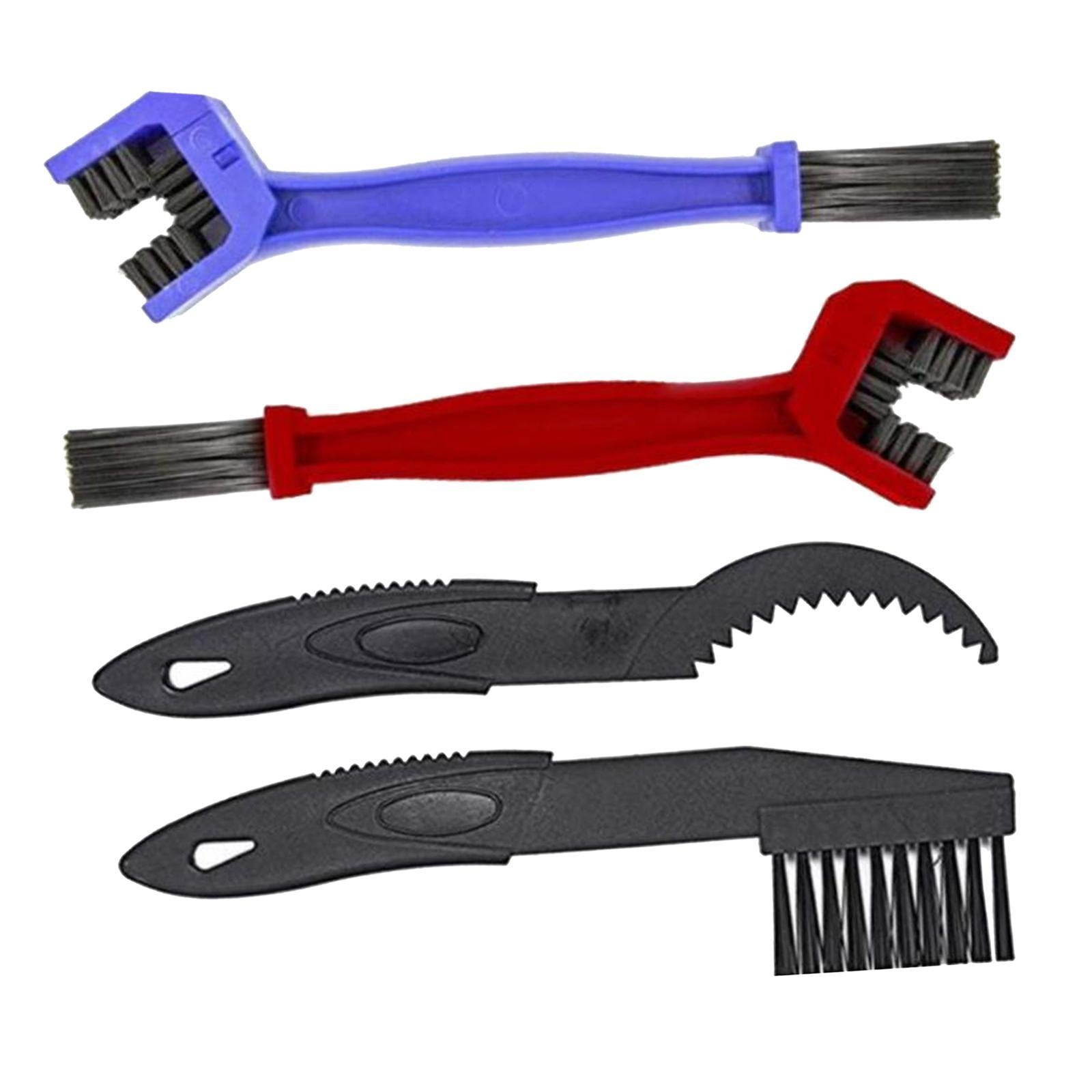 Bike Chain Cleaner Maintenance Tool 4Pcs 26x9x4cm