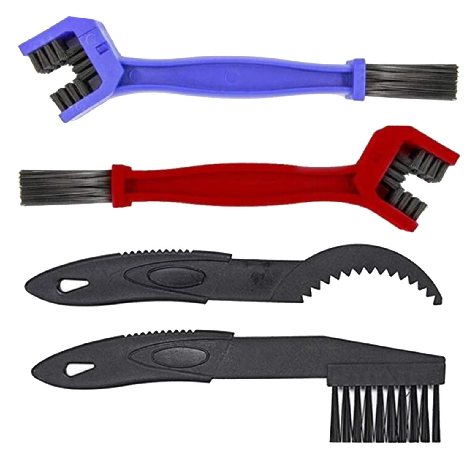 Bike Chain Cleaner Maintenance Tool 4Pcs 26x9x4cm